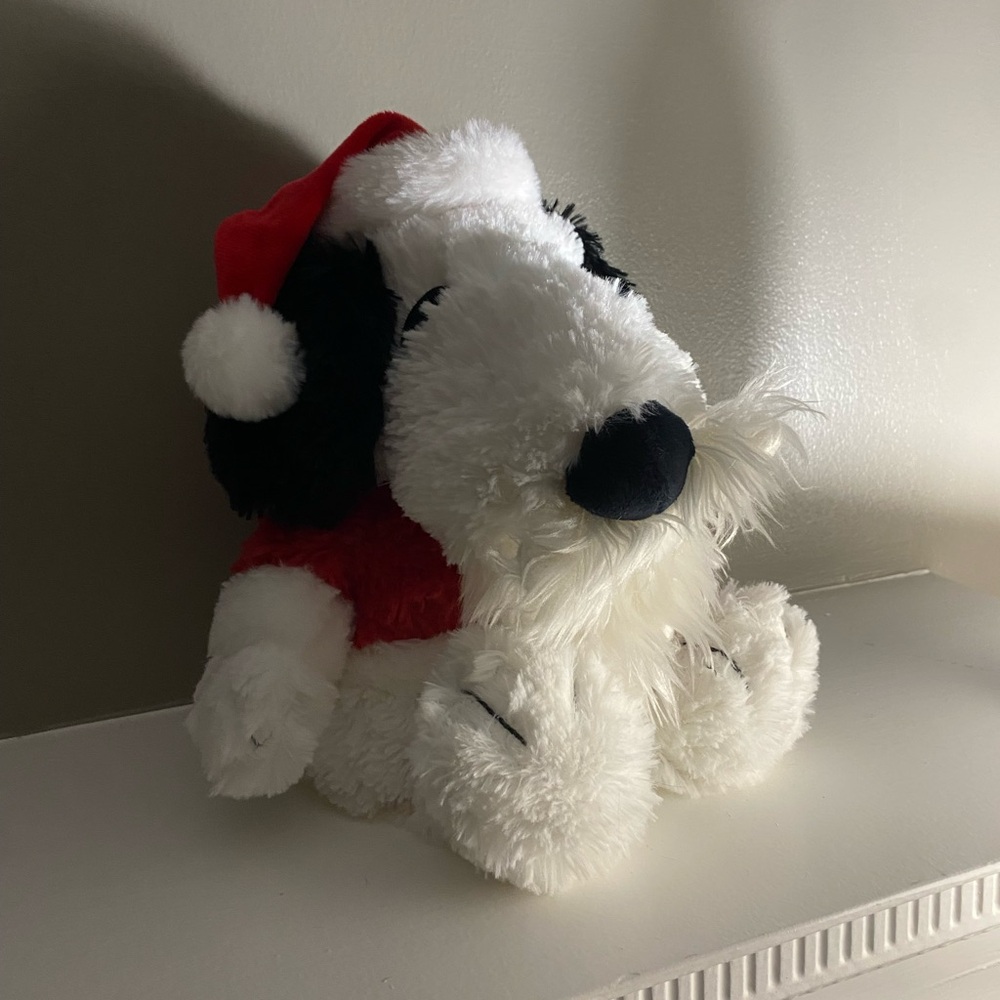 Santa Snoopy Warmies